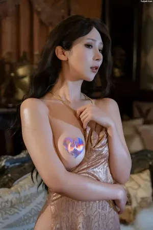Coser美女Genji云溪溪No.143 – 奶桃&奈汐酱 象牙塔 主题写真 [70P]
