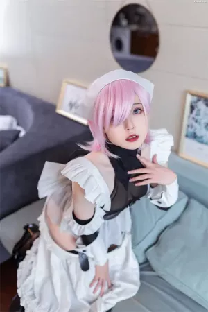 网络美女Natsuko夏夏子-No.016 - 宫本武藏女仆 主题写真 [38P]