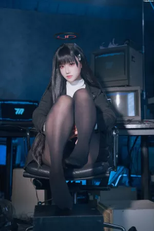 Coser美女lunananya-No.033 blue archive 调月里奥 主题写真 [30P]
