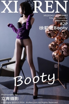 [XiuRen秀人网]No.9482_女神徐莉芝Booty紫色连衣短裙露黑色蕾丝情趣内衣撩人诱惑写真82P
