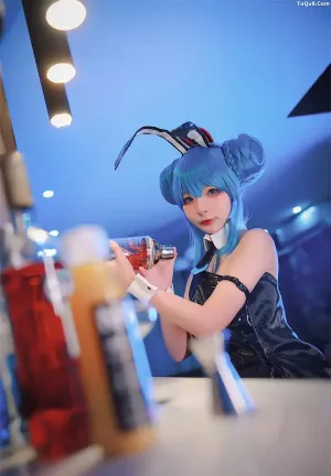 Coser美女Yuuhui玉汇No.024 - 初音黑兔 主题写真 [47P]