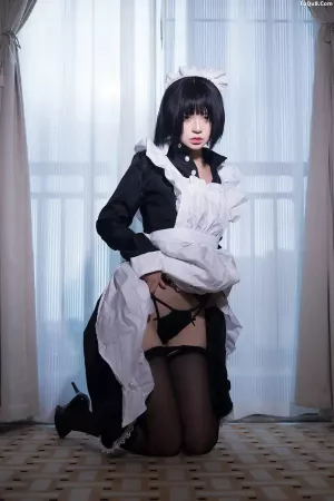 Coser美女疯猫ss No.084 - 2022夏日限定B本 女仆 主题写真 [20P]