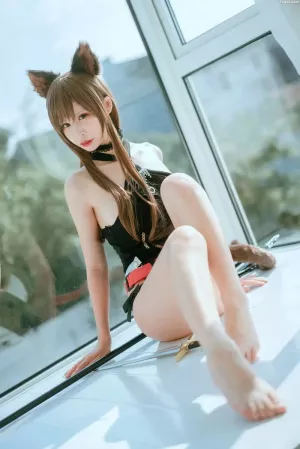 二次元博主爱老师_PhD-No.031 - 明日方舟 天火 主题写真 [12P]