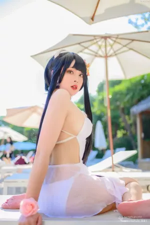 网络美女Natsuko夏夏子-No.049 - 碧蓝航线 比叡泳装 主题写真 [55P]