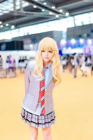 动漫博主桜桃喵No.068 - 四月是你的谎言 主题写真 [10P]