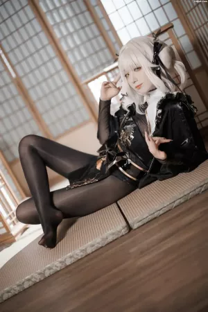 国产Coser美女封疆疆V-No.054 – 白兔布兰儿 和服 [40P]