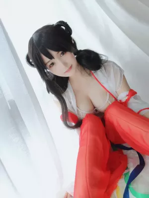 二次元博主_小仓千代w_No.008 巫女 主题写真 [32P]