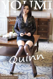 [YOUMI尤蜜荟] 2025.06.13 VOL.1142 凯竹Quinn 黑色情趣 [72P]