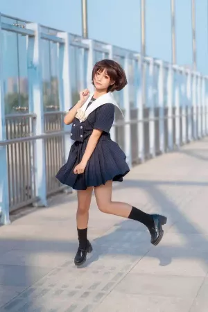Coser美女蠢沫沫No.040 – JK制服 主题写真 [40P]
