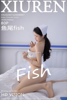 [XiuRen秀人网]No.8897_模特鱼尾fish性感白色护士服配超薄肉丝秀丰腴身姿撩人诱惑写真80P