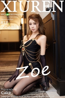[XiuRen秀人网]No.8968_模特Zoe柚柚性感黑色连衣裙配超薄无内黑丝秀凹凸身材诱惑写真81P