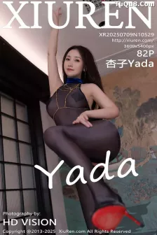 [XiuRen秀人网] 2025.07.09 No.10529 杏子Yada 连体黑丝 [82P]