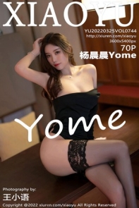 [XiaoYu画语界]Vol.744_女神杨晨晨Yome惠州旅拍黑色露肩连衣裙配蕾丝袜极致魅惑写真70P