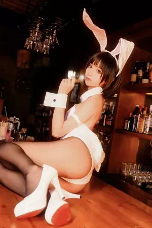 Coser美女蠢沫沫No.016 – 加藤惠兔女郎 主题写真 [40P]
