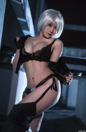 Coser美女_三刀刀miido_No.025 – 拳皇安琪儿 主题写真 [25P]