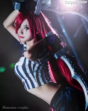 台湾Coser美女：雨波_HaneAme - 034 - Katarina主题写真[6P]
