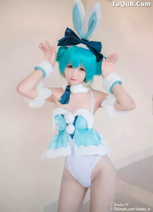 越南妹子Kuuko W - NO.053 Miku Bunny [46P]