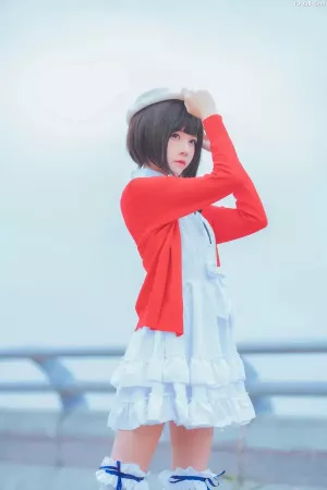 动漫博主桜桃喵No.033 - 加藤惠 常服 主题写真 [33P]