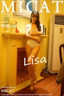 [MICAT猫萌榜]Vol.024_嫩模雪瑞Lisa超薄高叉连体内衣透视秀美乳丝袜主题诱惑写真46P