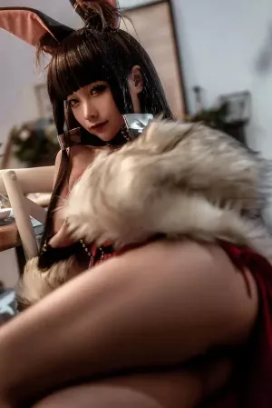 Coser美女蠢沫沫No.147 – 碧蓝航线 赤城 主题写真 [40P]