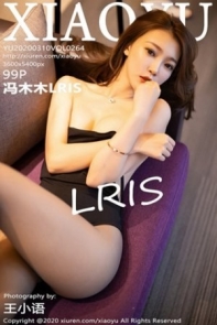 [XiaoYu画语界]Vol.264_女神冯木木LRIS私房高叉连体衣半脱露无内黑丝撩人诱惑写真99P