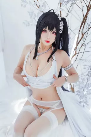 Coser美女rioko凉凉子 NO.077 大凤花嫁 主题写真 [39P]