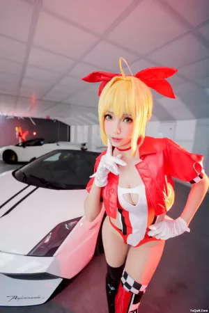 Coser妹子_ElyEE子_No.064 尼禄-赛车 主题写真 [30P]