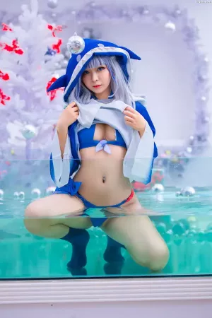 越南Coser美女UmekoJ-No.018 – Gawr Gura2 主题写真 [29P]