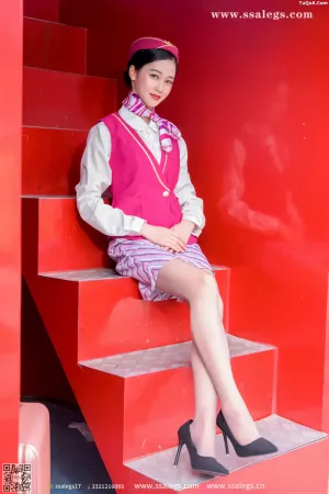 SSA丝社写真 NO.435 漫漫 她的空姐梦(上)  主题写真 [156P]