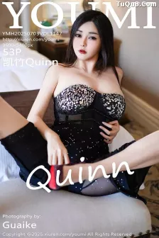 [YOUMI尤蜜荟] 2025.07.03 VOL.1147 凯竹Quinn 连衣短裙 [53P]