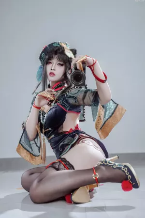 Coser美女BANBANKO半半子No.076 – 玉玲珑 主题写真 [24P]