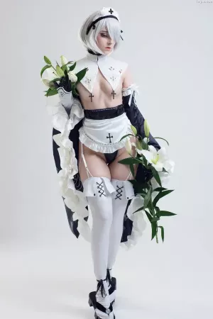 拉脱维亚Coser美女CandyBall-No.023 – Maid2B 主题写真 [24P]