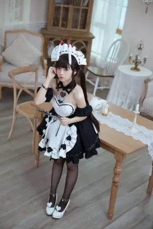动漫博主G44不会受伤 NO.073 碧蓝航线能代女仆 主题写真 [20P]