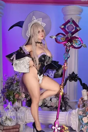 越南Coser美女SayoMomo-No.120 - 星穹铁道大黑塔-3月作 主题写真[74P]
