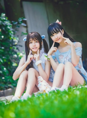 动漫博主桜桃喵No.088 - 野餐日记 主题写真 [10P]