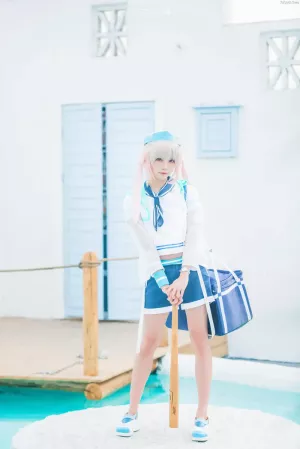 动漫博主Kitaro绮太郎No.083 – 明日方舟 安塞尔 主题写真 [14P]