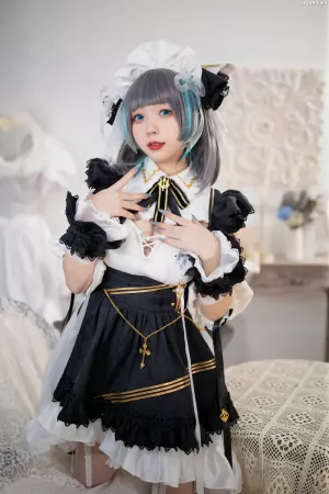 Coser小姐姐_花铃_No.004 – 柴郡 主题写真 [14P]