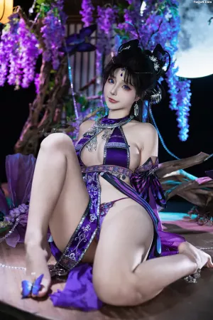 Coser美女Yuuhui玉汇 NO.139 – 幻蝶 主题写真 [128P]