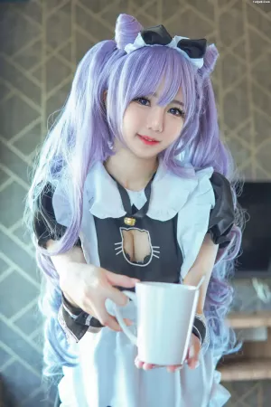 马来西亚甜妹Sally Dorasnow-No.016 – Keqing Maid 主题写真 [52P]