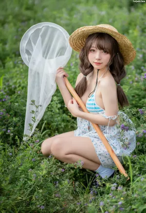 Coser小姐姐_花铃_No.005 – 田野 主题写真 [39P]