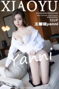 [XiaoYu画语界]Vol.783_女神王馨瑶yanni性感白T配短裙半脱露浅色内衣原色丝袜诱惑写真102P