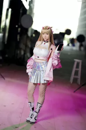 Coser美女星之迟迟No.181 - Nikke-海伦 + 延期补偿 主题写真 [111P]