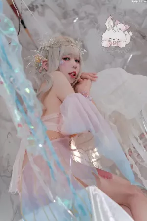 颜值博主咬一口兔娘 No.038 - 海的女儿 主题写真 [53P]