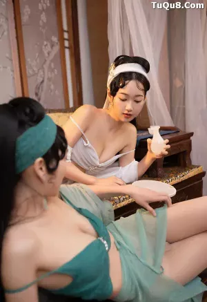 XRFW0786 秀人番外 唐安琪 – 小青和小白 主题写真 [92P]