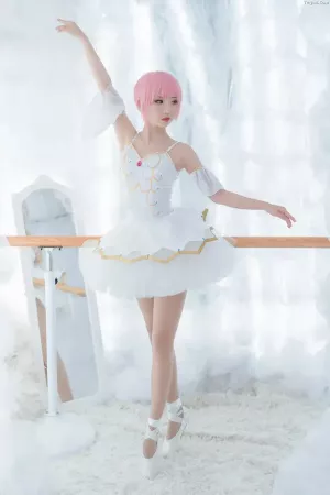 Coser美女面饼仙儿 NO.041 小圆芭蕾 主题写真 [12P]