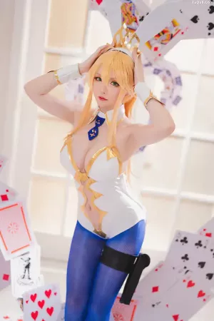 Coser美女星之迟迟No.152 - FGO狮子王 主题写真 [22P]