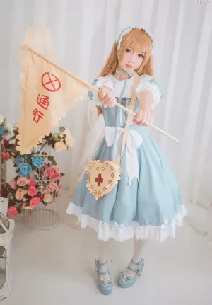 Coser美女面饼仙儿 NO.034 血小板lolita 主题写真 [13P]