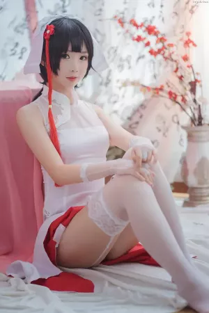 Coser美女面饼仙儿 NO.022 高雄旗袍 主题写真 [29P]