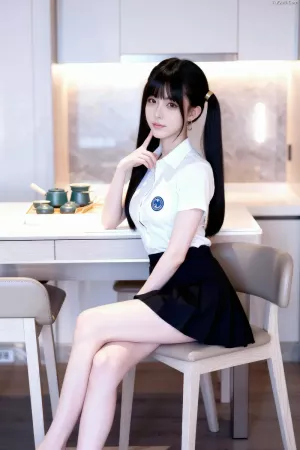 AIG美女_No.277_柚柚sasa_制服JK少女 主题写真 [72P]