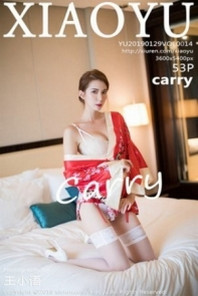 [XiaoYu画语界]Vol.014_女神Carry私房性感红色和服配白色蕾丝袜妩媚诱惑写真53P